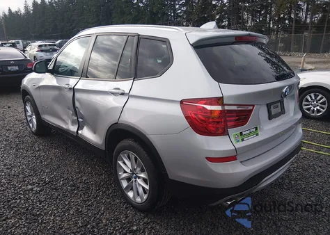 2016 BMW X3 xDrive28I из США, поврежденный, VIN 5UXWX9C59G0D81053